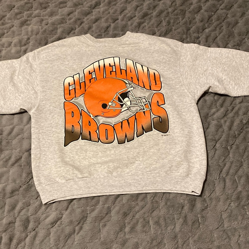 Vintage 1995 Cleveland Browns sweatshirt, size large 90s NFL